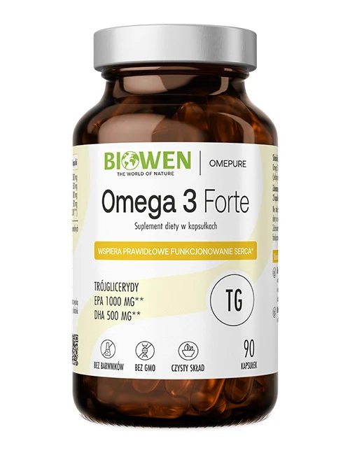 Biowen – Omega 3 Forte, 90 kapsułek